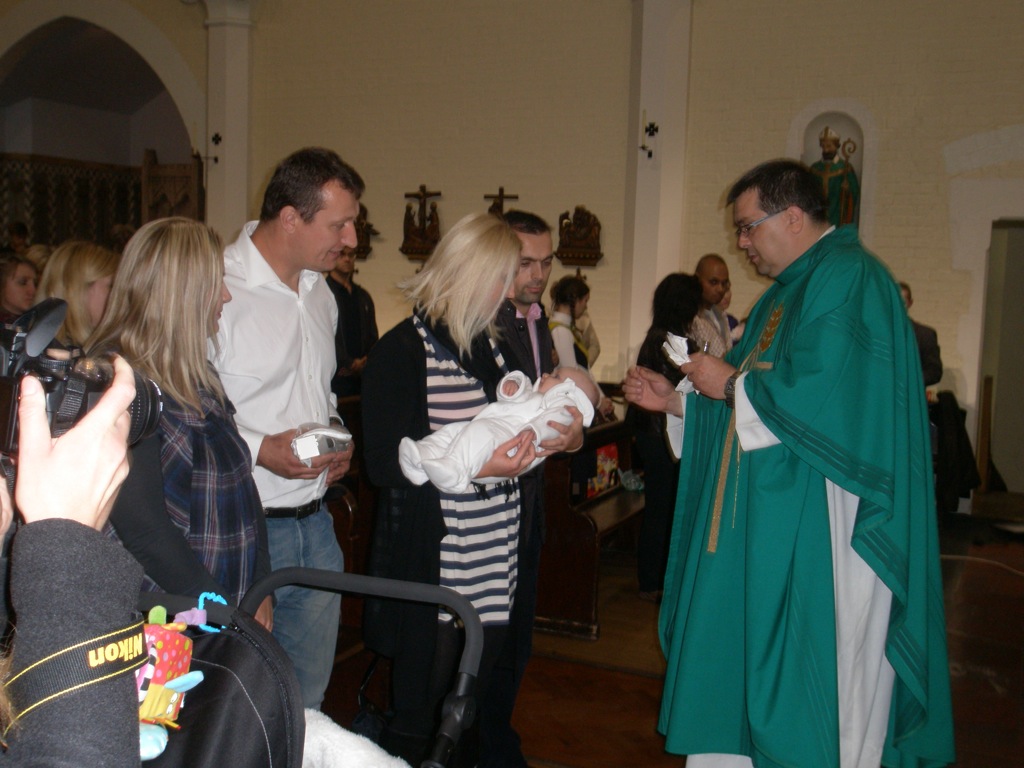 Sviatosť krstu 30. októbra 2011