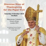 Diocesan Mass of Thanksgiving for the Papal Visit