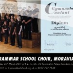 Koncert sboru Stojanova gymnasia z moravského Velehradu