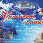 Vianočná, slovenská sv. omša v Peterborough