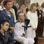 Sv. omša s Mariánom Bergerom a olympijskou pochodňou 15.7.2012
