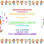 Lentilková párty – Prihlasovanie ukončené